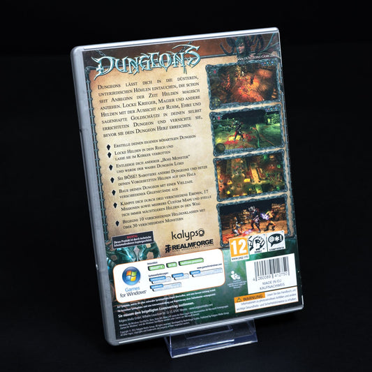 Dungeons - PC DVD-ROM Spiel - CiB mit Anleitung - Zustand Sehr Gut