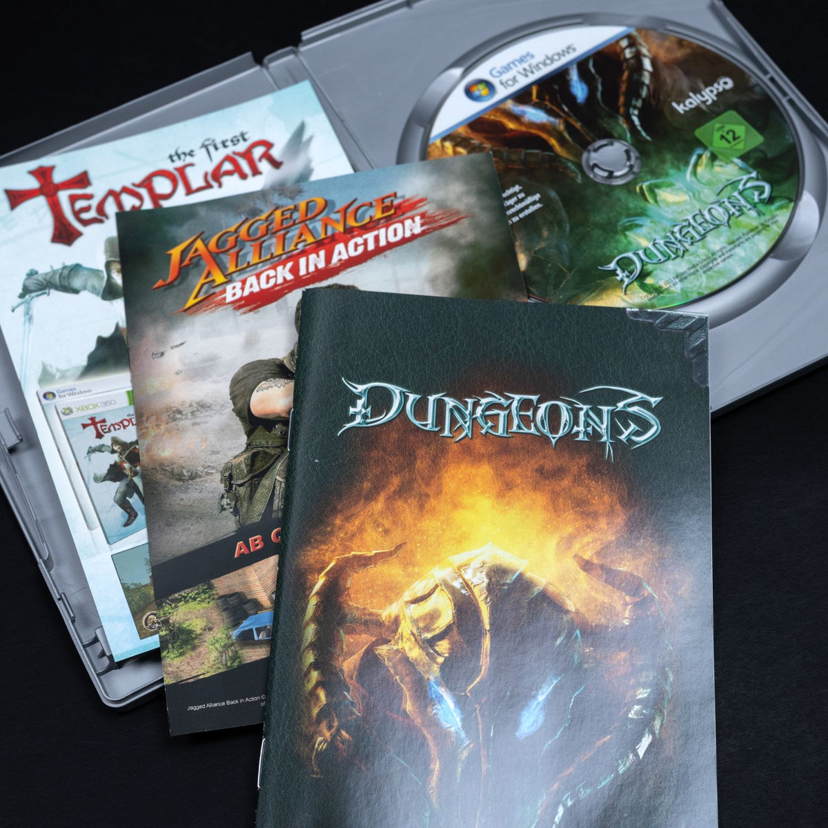 Dungeons - PC DVD-ROM Spiel - CiB mit Anleitung - Zustand Sehr Gut