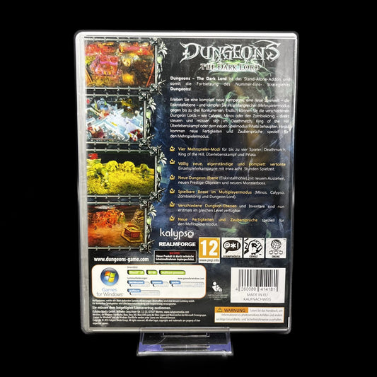 Games for Windows - Dungeons - The Dark Lord - Kalypso - PC - DVD - Neuwertig