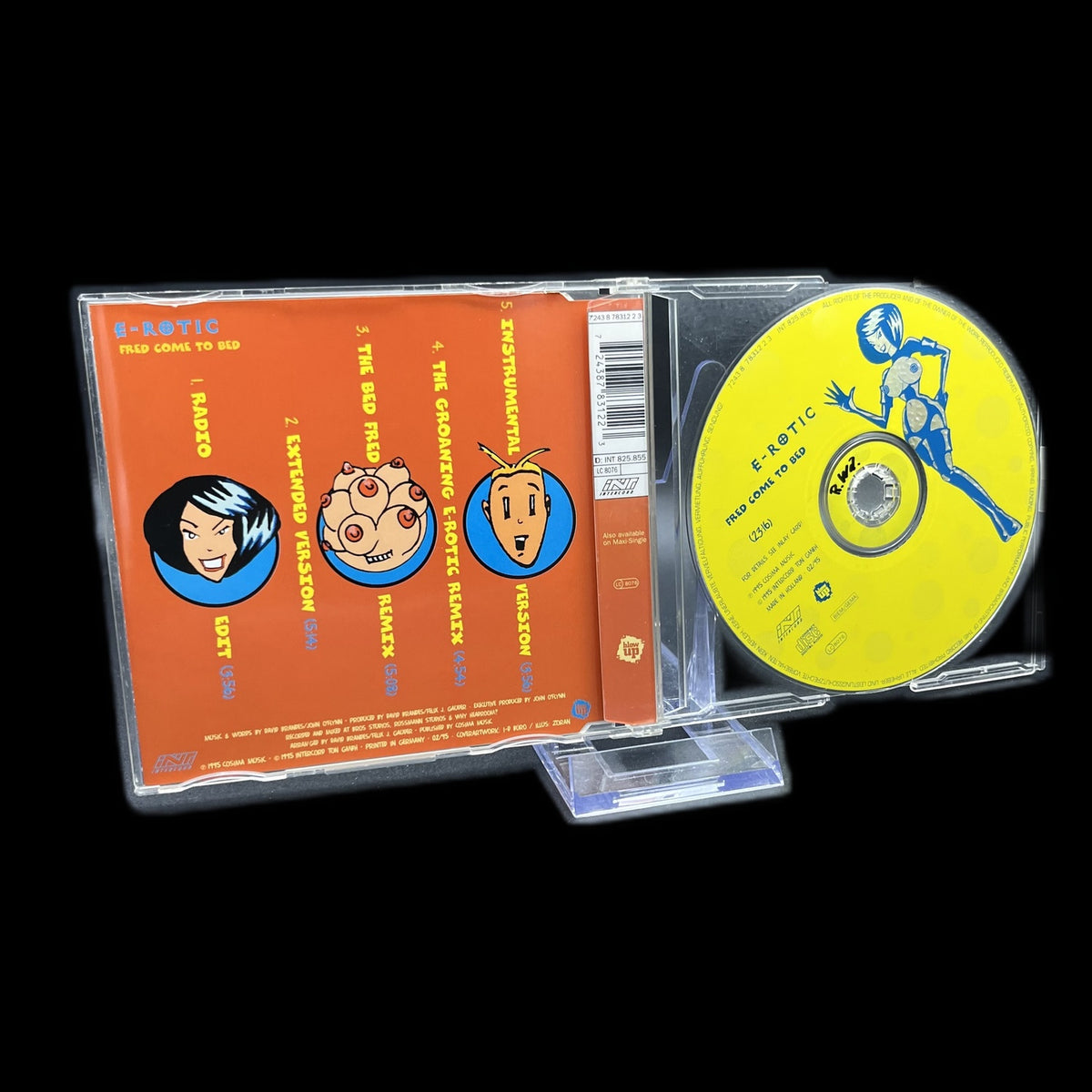 E-Rotic - Fred Come To Bed - CD - Dance & Electronic - Maxi-Single - Gebraucht