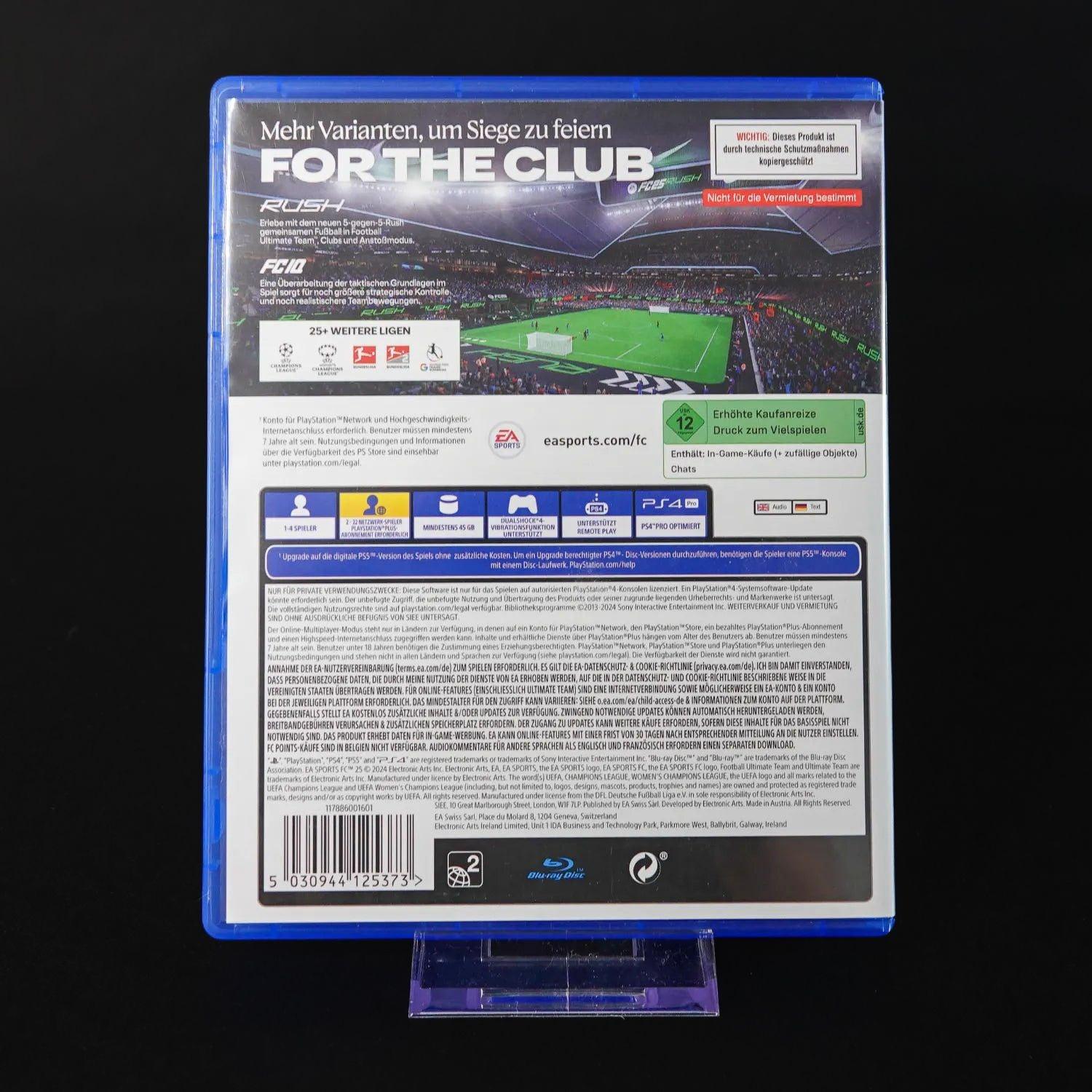 ea-sports-football-club-fc25-playstation-4-ps4-zustand-sehr-gut-3 - Utopia Collectibles