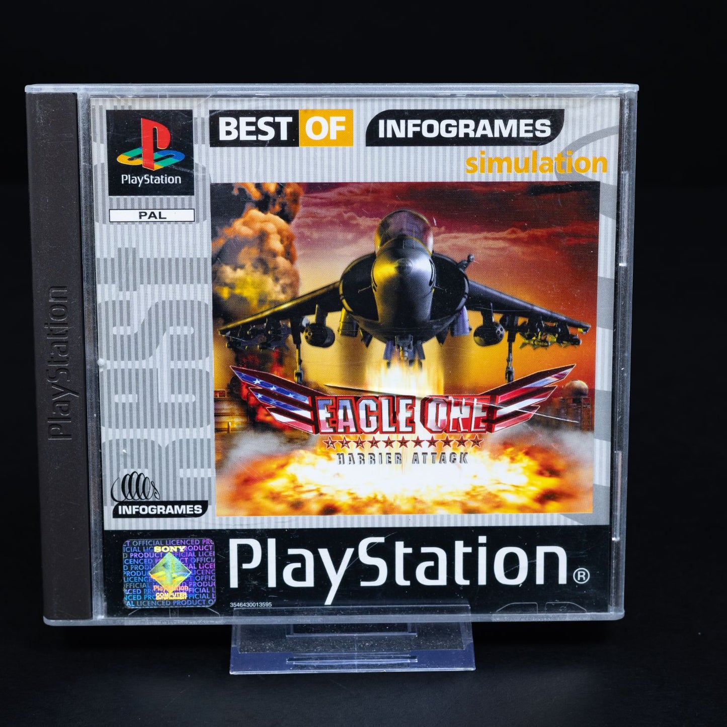 Eagle One: Harrier Attack - Playstation PS1 Spiel - CiB - PAL - Zustand Gut