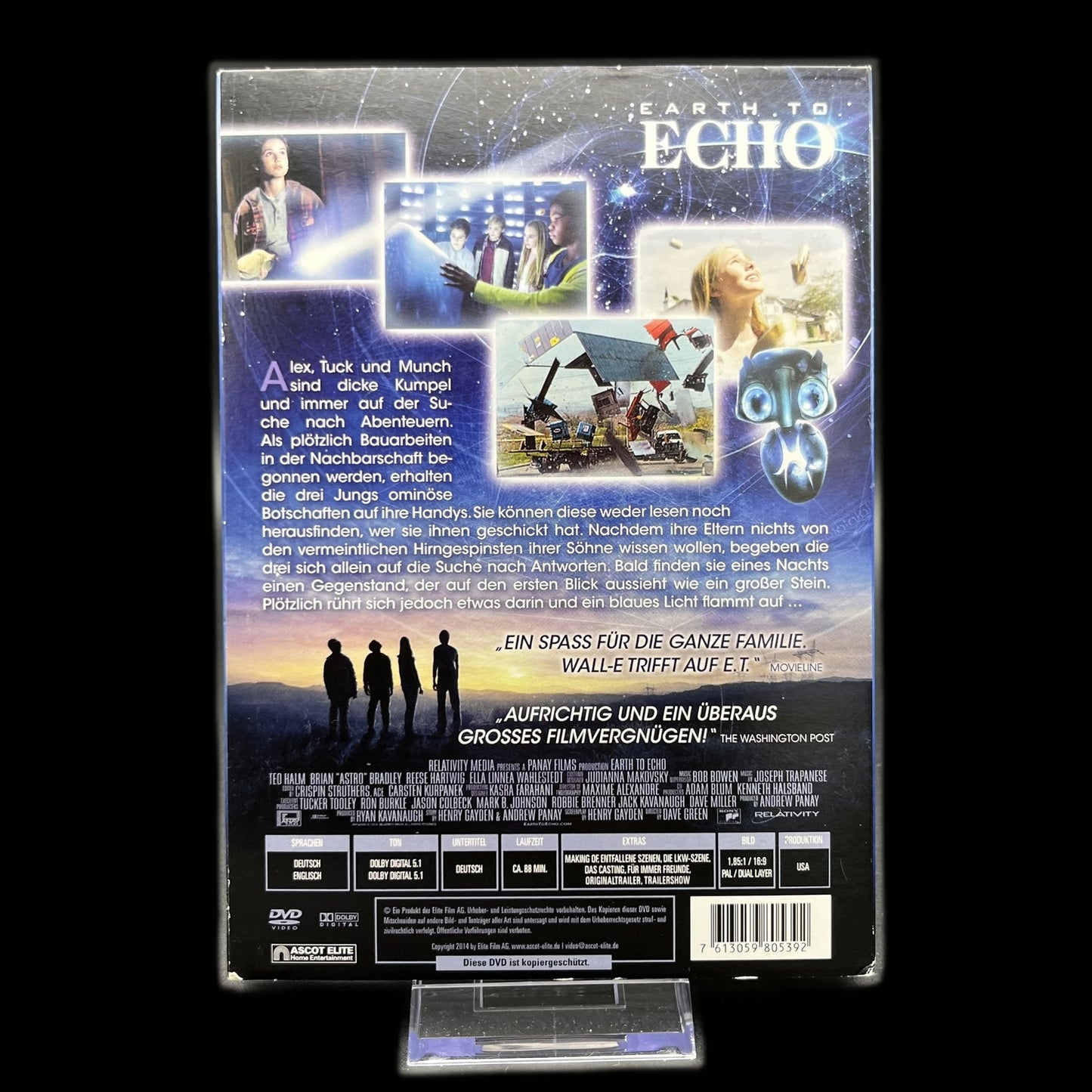 Earth to Echo - Standard DVD-Hülle - Sci-Fi & Fantasy - DVD - Film - Gebraucht