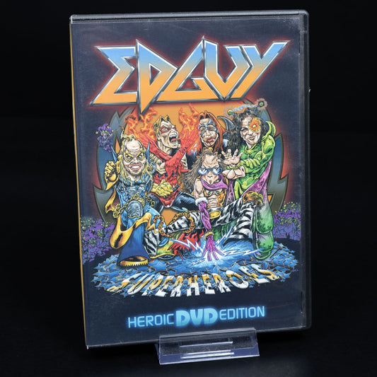 Edgy - Superheroes - DVD Single - Mit Beileger - Zustand Sehr Gut