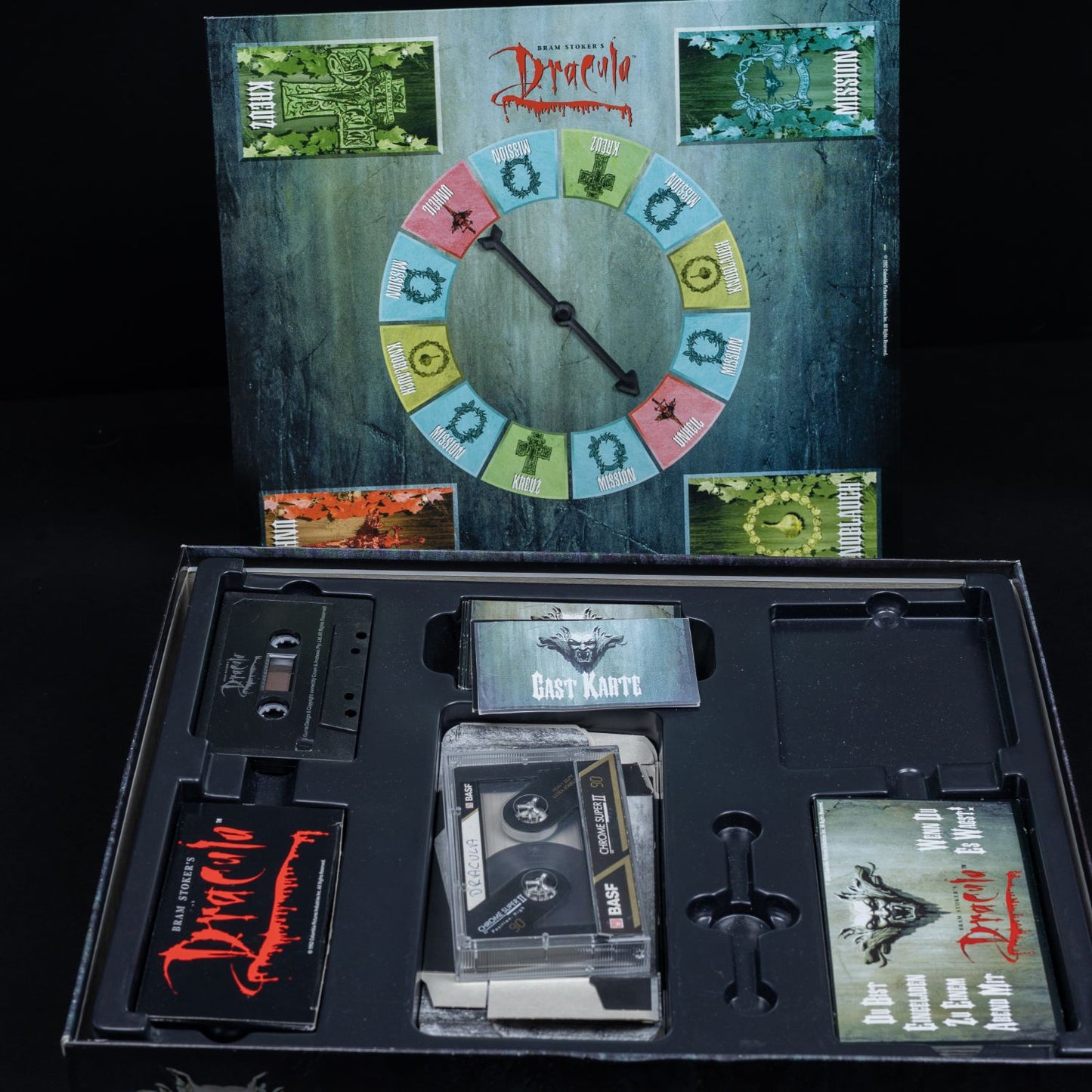 Ein Abend mit Bram Stokers Dracula - Brettspiel ab 6 Spieler - Zustand okay