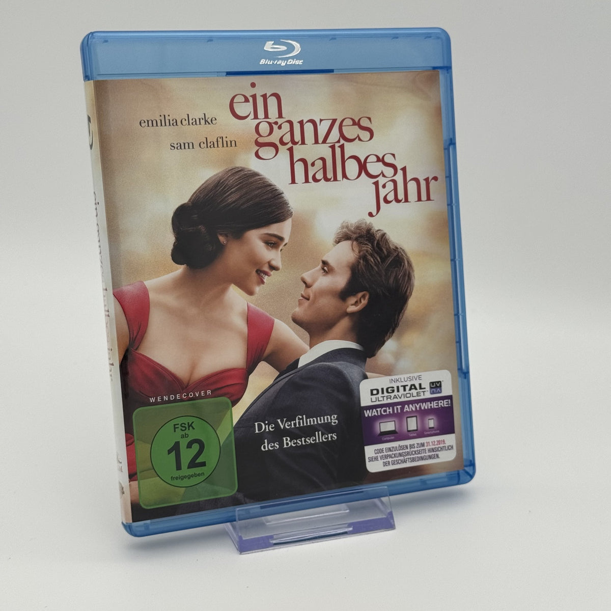 Ein Ganzes Halbes Jahr - Wendecover - Blu-Ray - Film - Zustand Sehr Gut