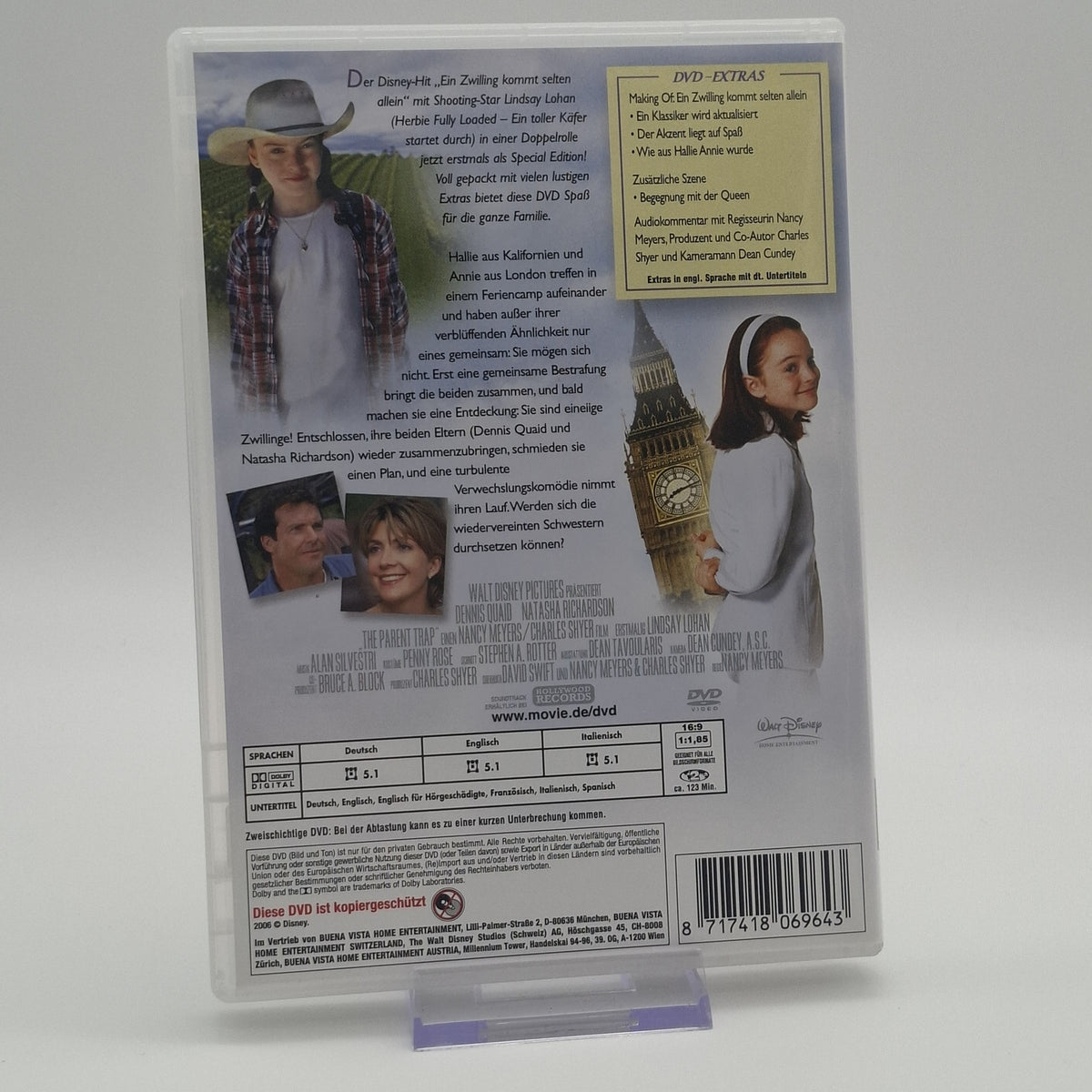 Ein Zwilling Kommt Selten Allein - Special Edition - DVD - Zustand Sehr Gut