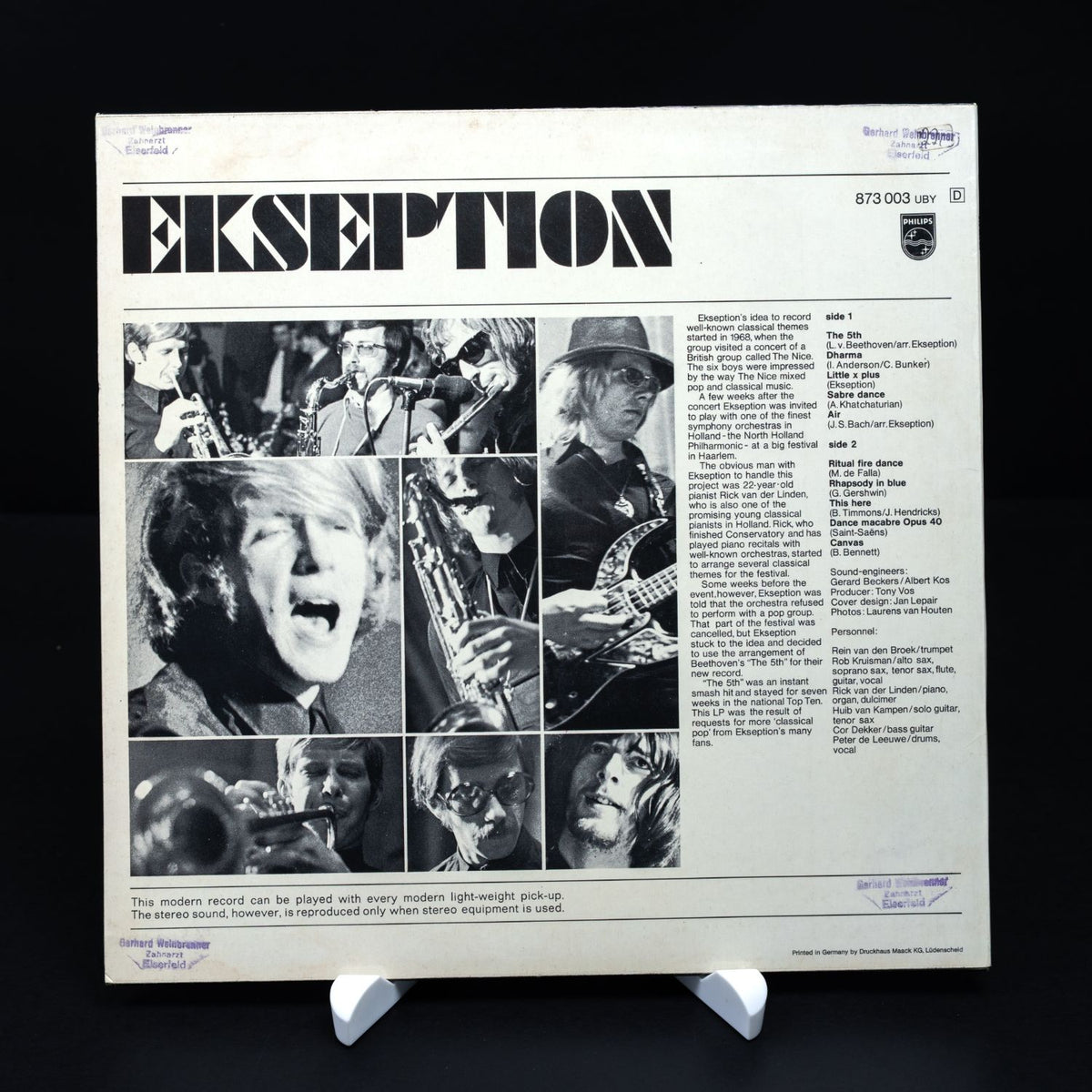 Ekseption - Ekseption - Vinyl LP Schallplatte - Rock - NM/VG+ - Gebraucht