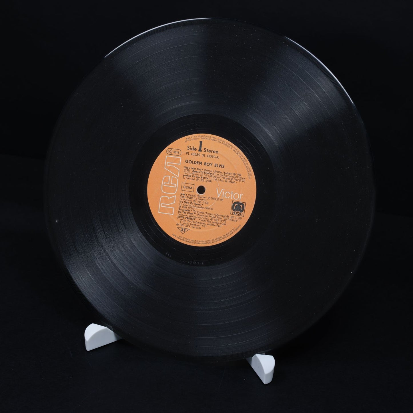 Elvis Presley – Golden Boy Elvis - Vinyl LP Schallplatte - VG+ / G