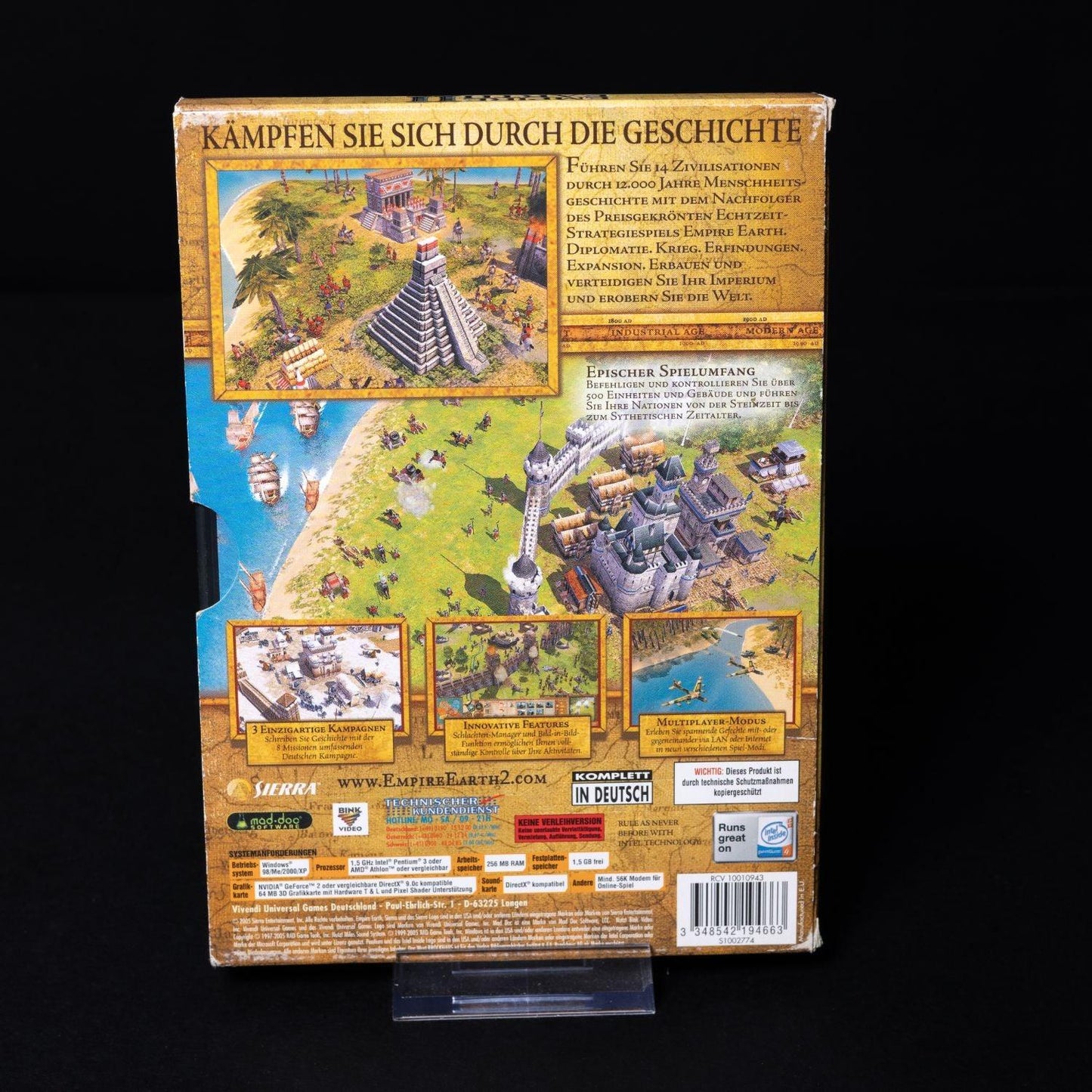 empire-earth-ii-2-pc-cd-rom-spiel-im-pappschuber-zustand-sehr-gut-3 - Utopia Collectibles
