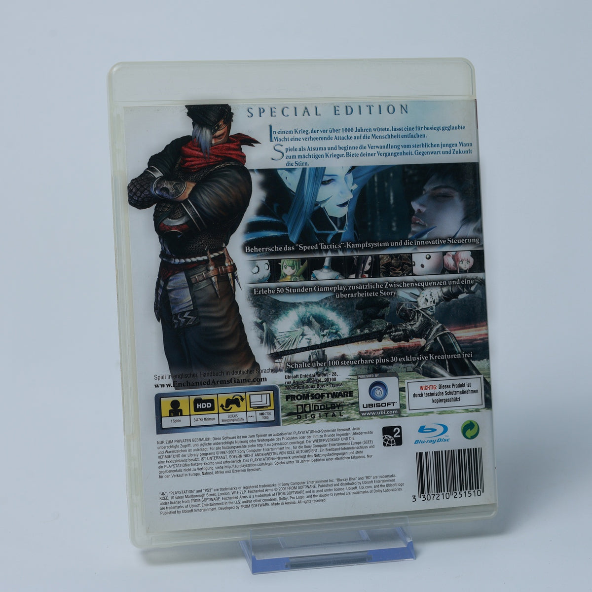 Enchanted Arms - Playstation 3 PS3 - CiB - PAL - Englisch - Zustand Sehr Gut