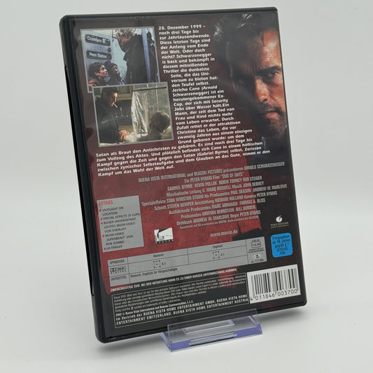 End of Days - Nacht ohne Morgen - Schwarzenegger - DVD - Film - Zustand Gut