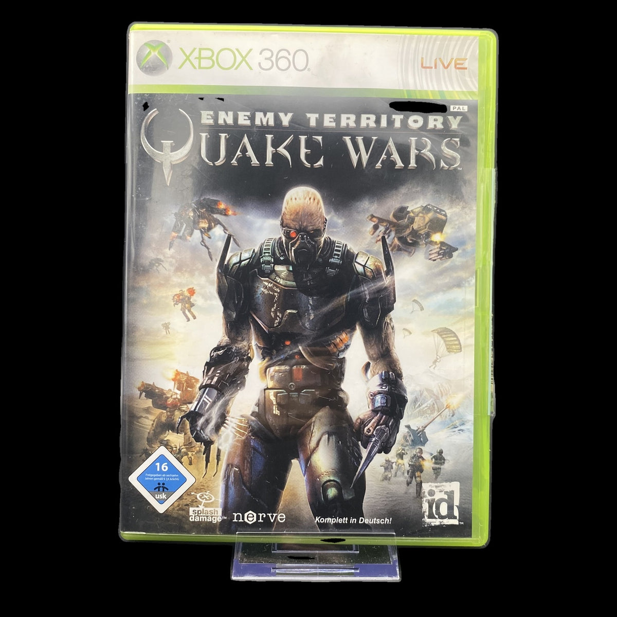 Enemy Territory: Quake Wars - Xbox 360 - CiB - PAL - deutsch - Gebraucht