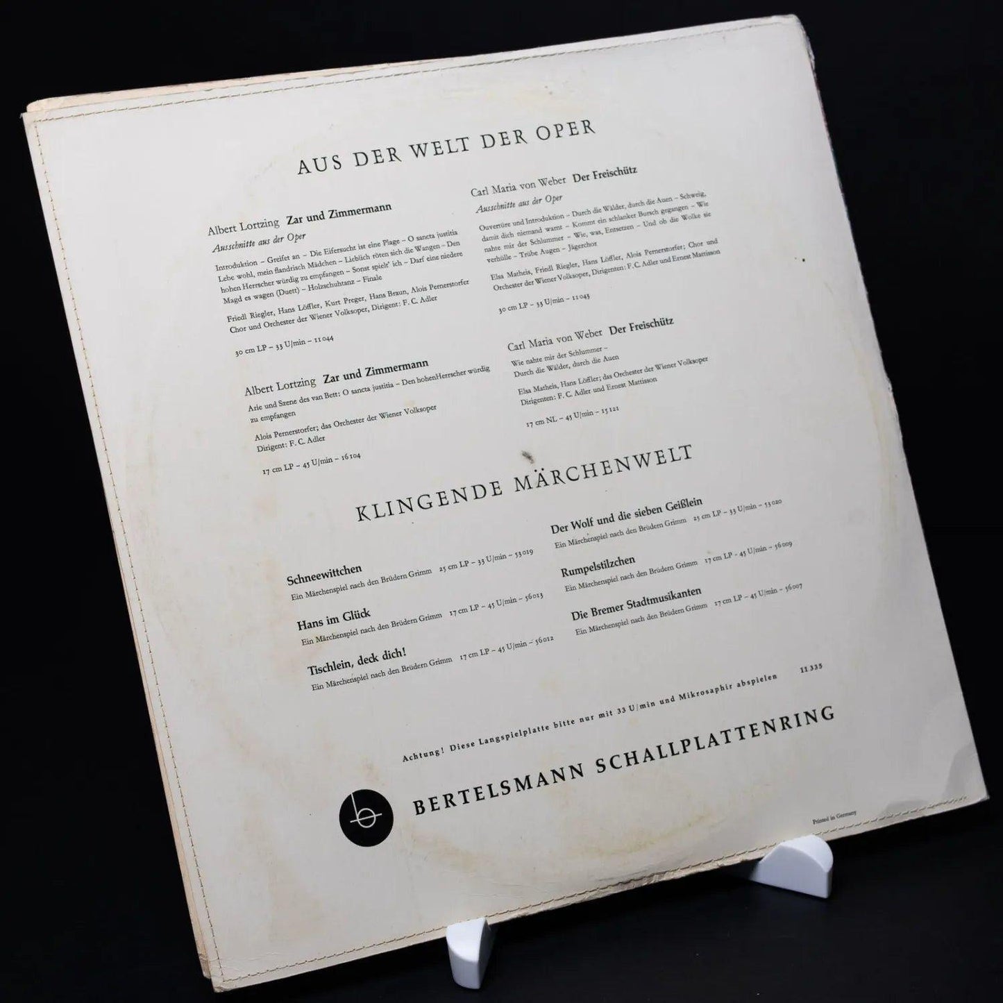 engelbert-humperdinck-haensel-und-gretel-vinyl-lp-hoerspiel-nm-vg-4 - Utopia Collectibles