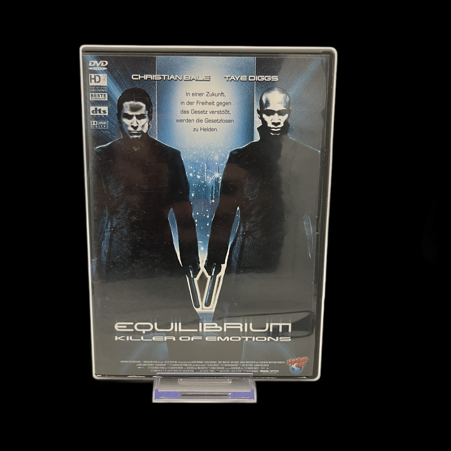 Equilibrium - HD2.0 - Dolby Digital - DTS Sound - ca. 102 Min - DVD - Gebraucht