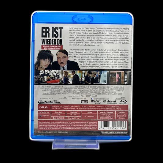 ER IST WIEDER DA - Wendecover - Inklusive Poster! - Blu-Ray - Film - Gebraucht
