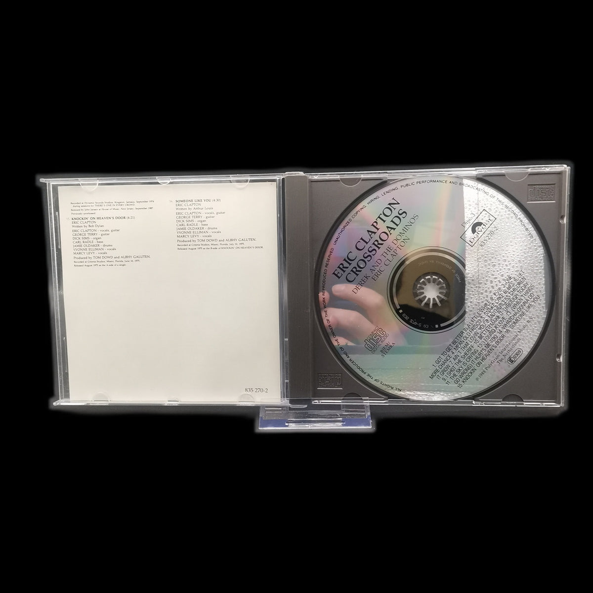 Eric Clapton - Crossroads - 1988 - Rock Album - Disc 3 - Musik-CD - Gebraucht