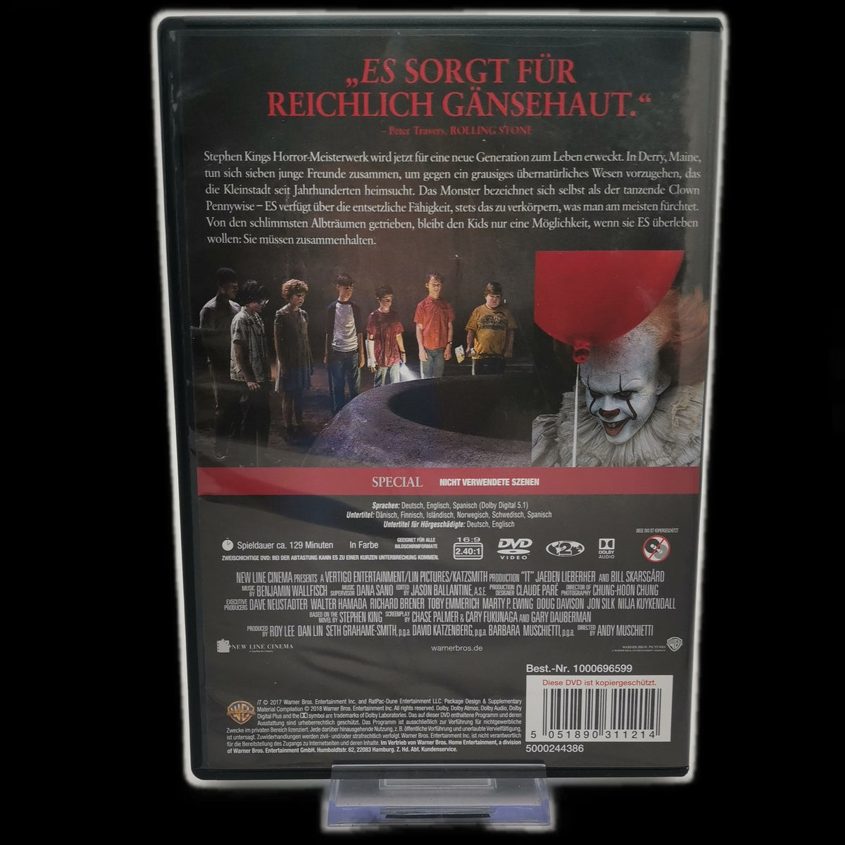 ES - DVD in Hülle - Horror - DVD - Kreaturen - Monster - Film - Sehr gut