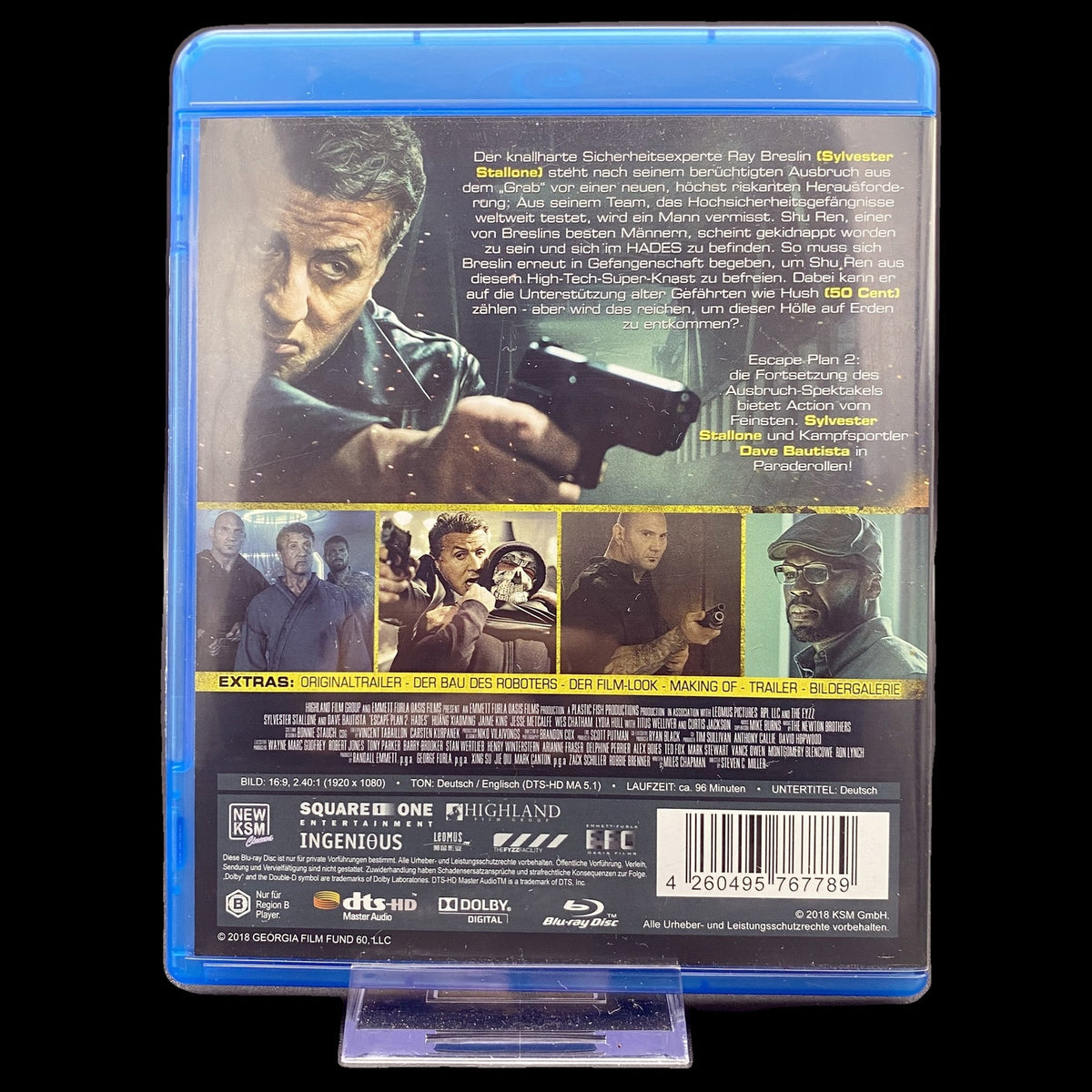 Escape Plan 2: Hades - Escape Plan - Blu-Ray - Action - Film - Gebraucht