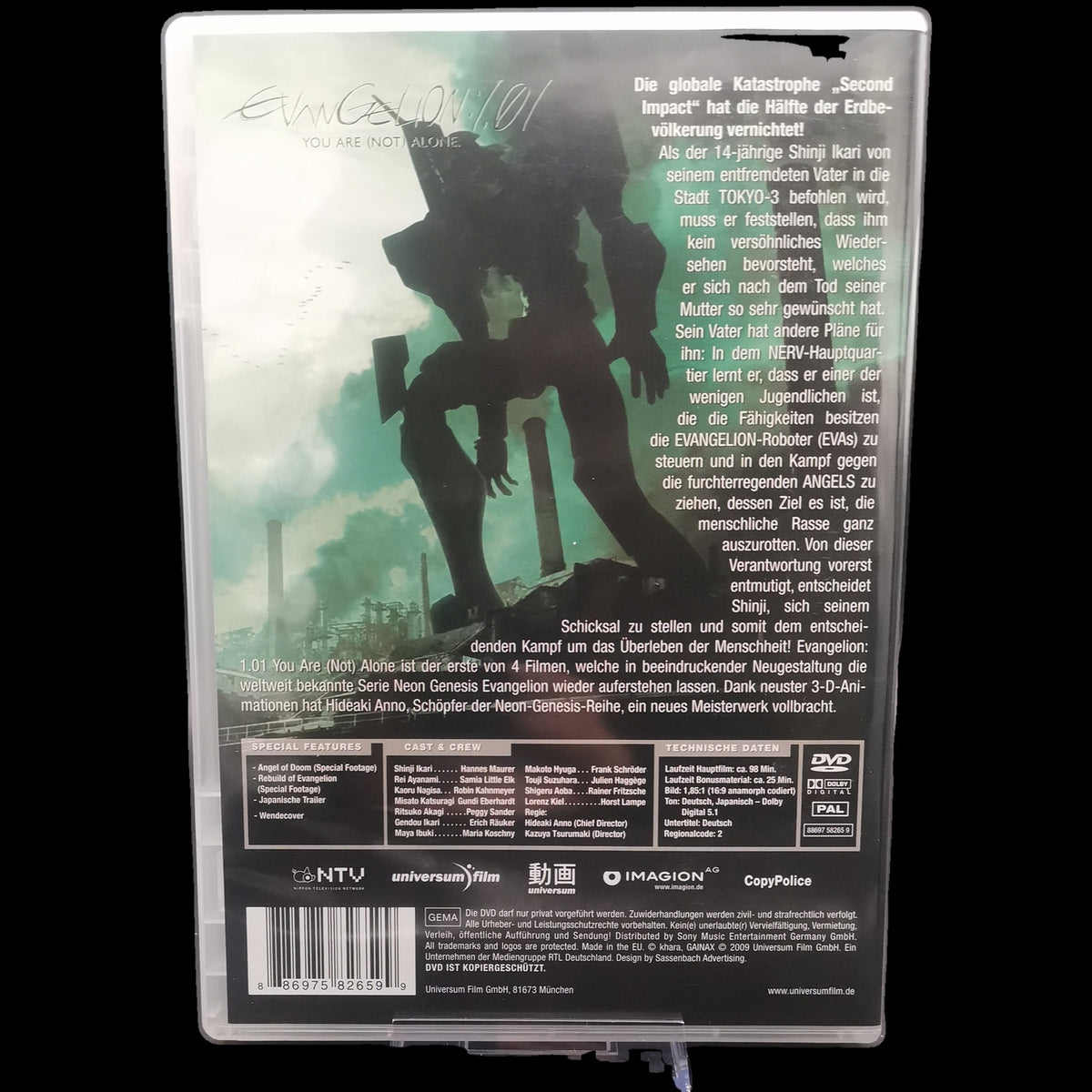 Evangelion: 1.01 You Are (Not) Alone - Neon Genesis Evangelion - DVD - Gebraucht