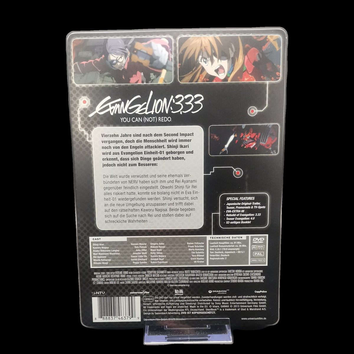Evangelion: 3.33 You Can (Not) Redo - Evangelion - Steelbook - DVD - Gebraucht