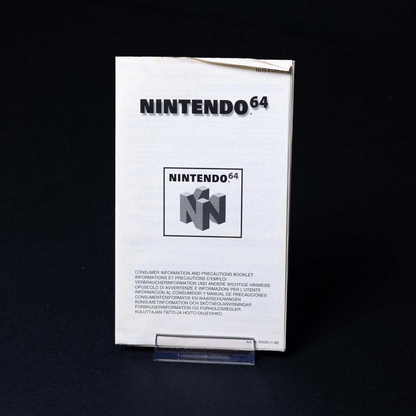 F-1 World Grand Prix - Nintendo 64 N64 Spiel - PAL - CiB komplett mit Anleitung
