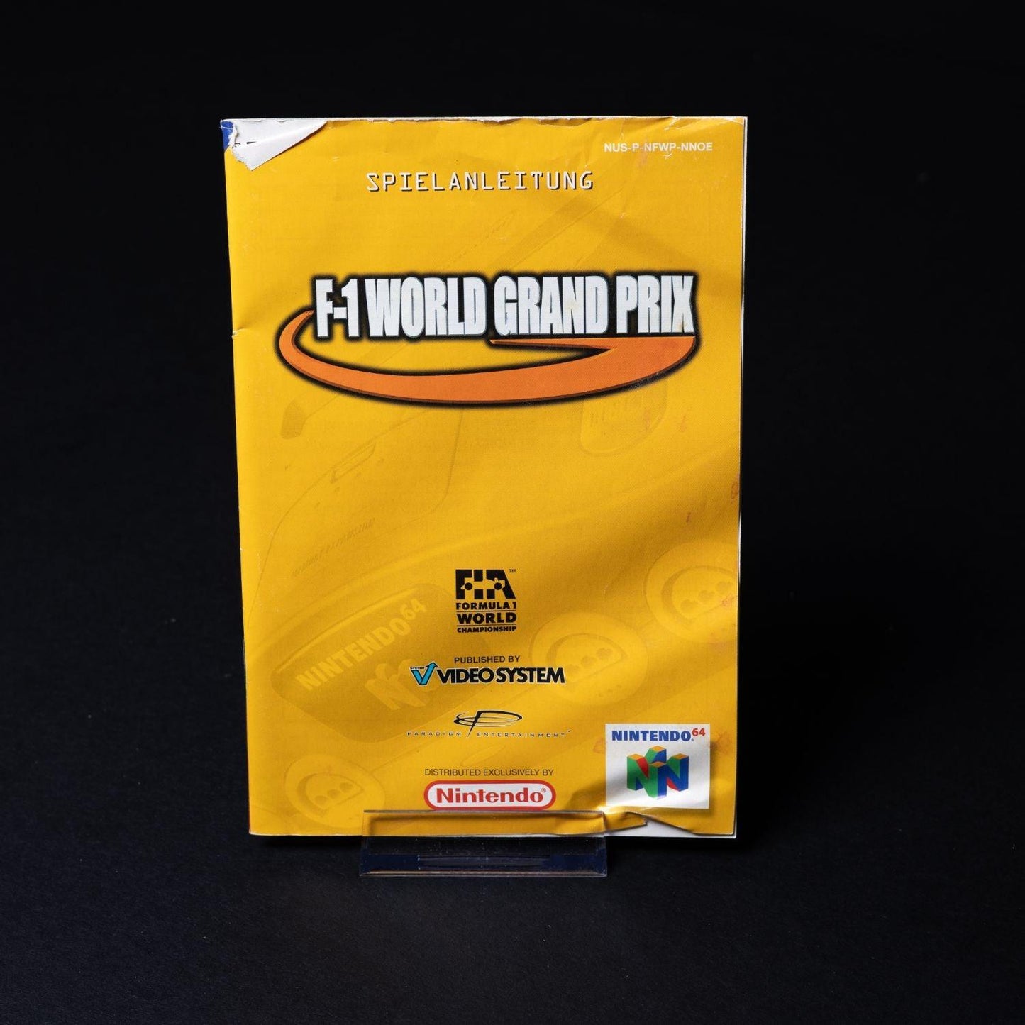 F-1 World Grand Prix - Nintendo 64 N64 Spiel - PAL - CiB komplett mit Anleitung