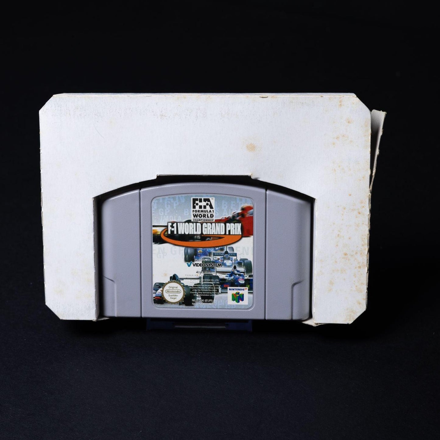 F-1 World Grand Prix - Nintendo 64 N64 Spiel - PAL - CiB komplett mit Anleitung