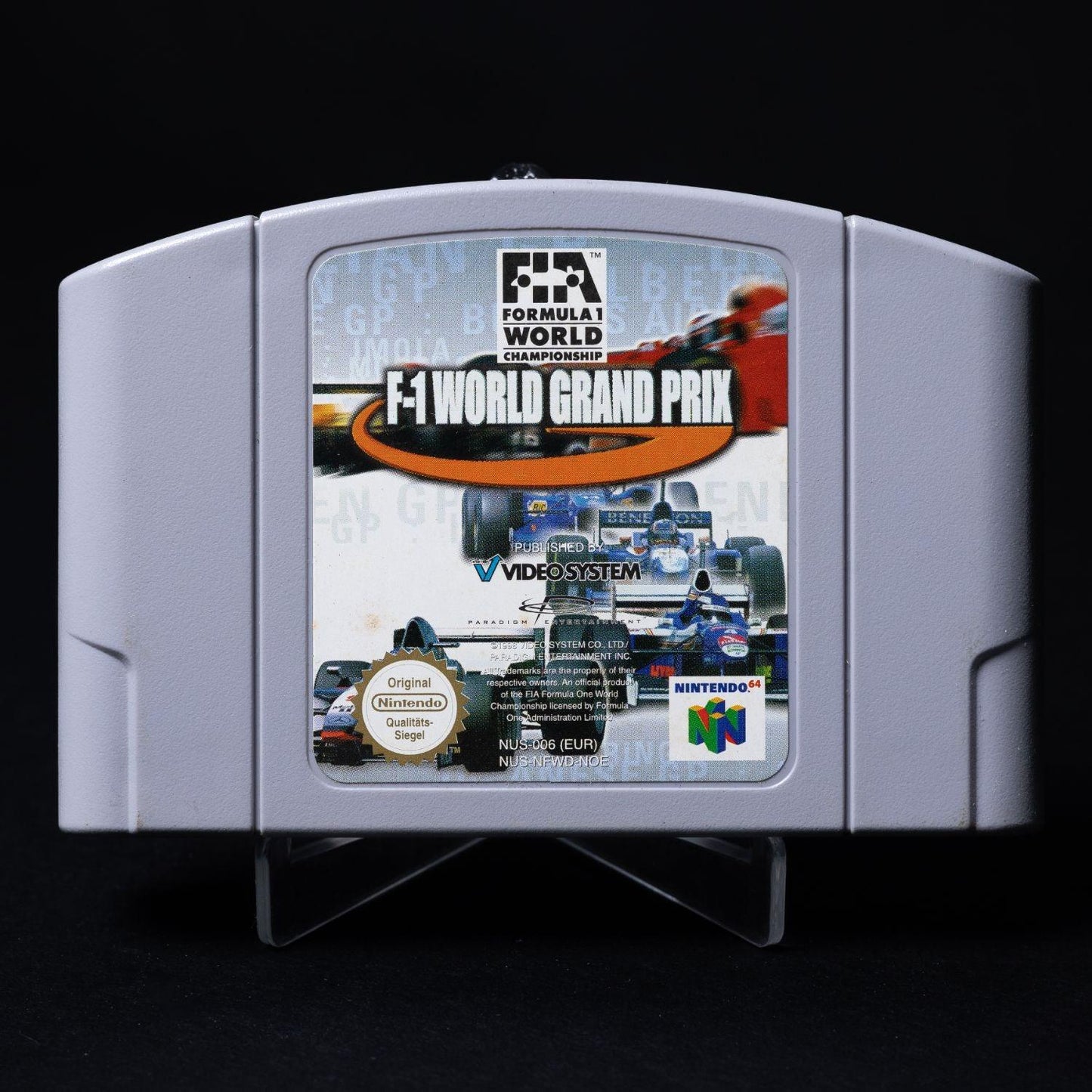 F-1 World Grand Prix - Nintendo 64 N64 Spiel - PAL - CiB komplett mit Anleitung
