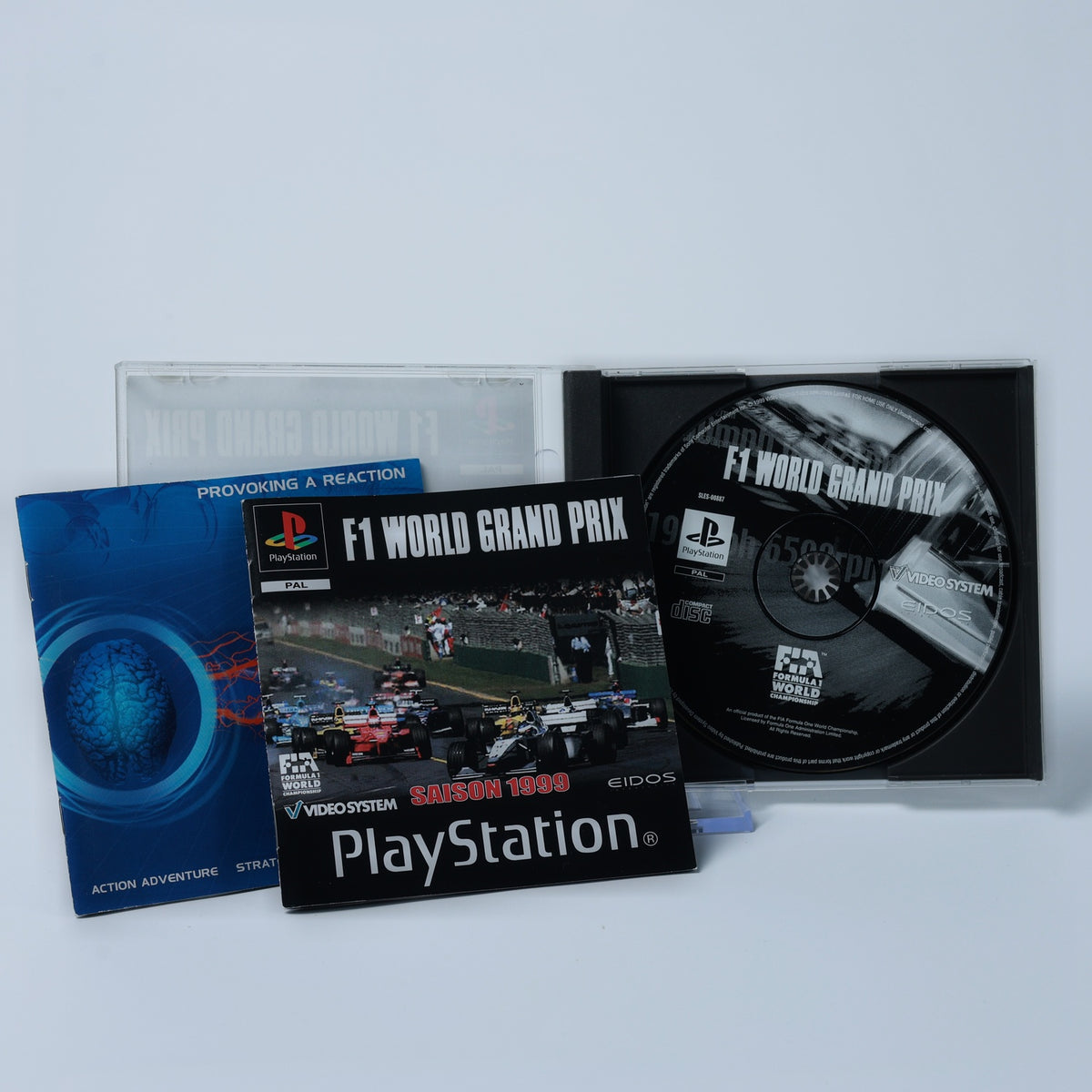 F1 World Grand Prix - Playstation PS1 - CiB - PAL - Deutsch - Zustand Sehr Gut