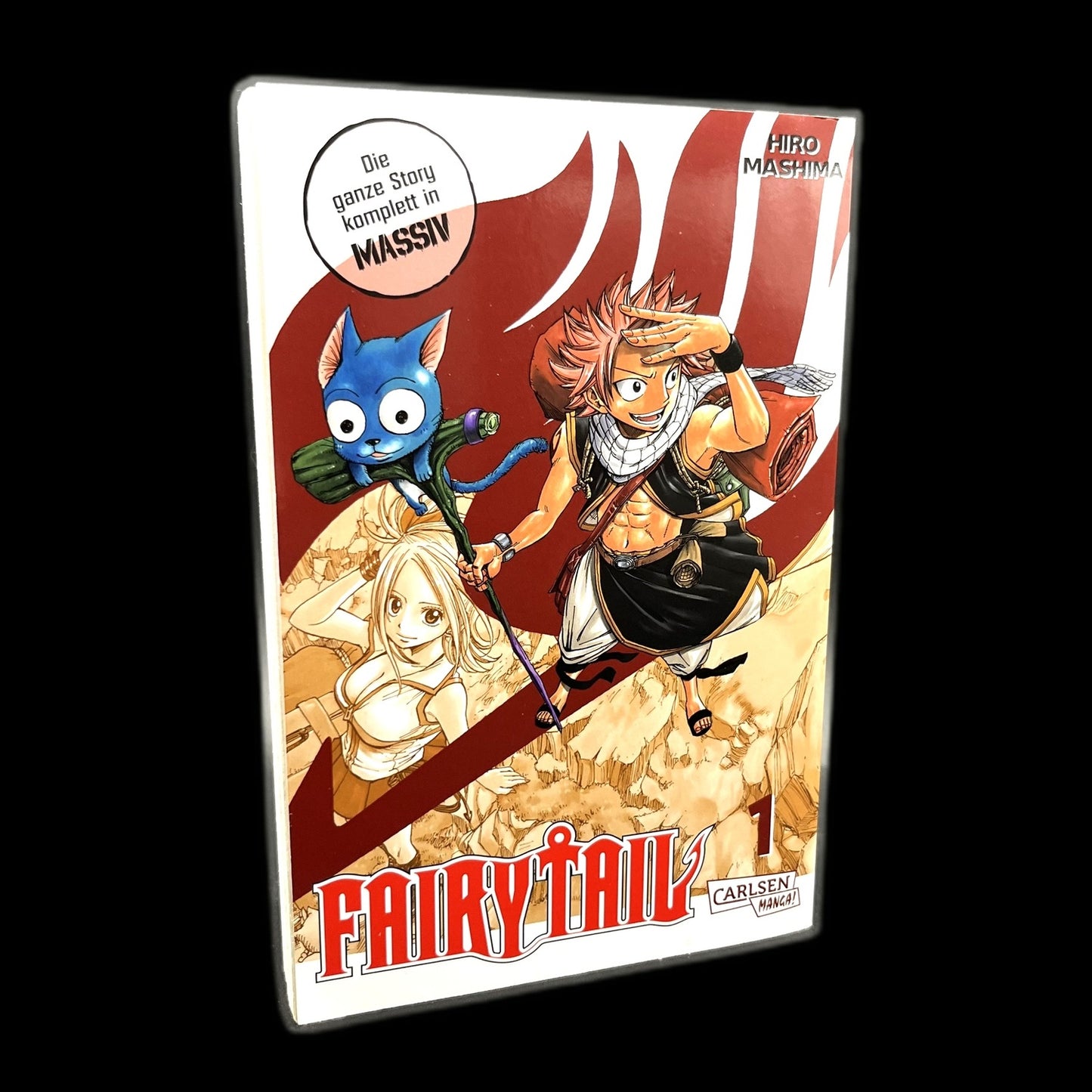 Fairy Tail - Band 1 - Carlsen Manga - Deutsch - Hiro Mashima - Gebraucht