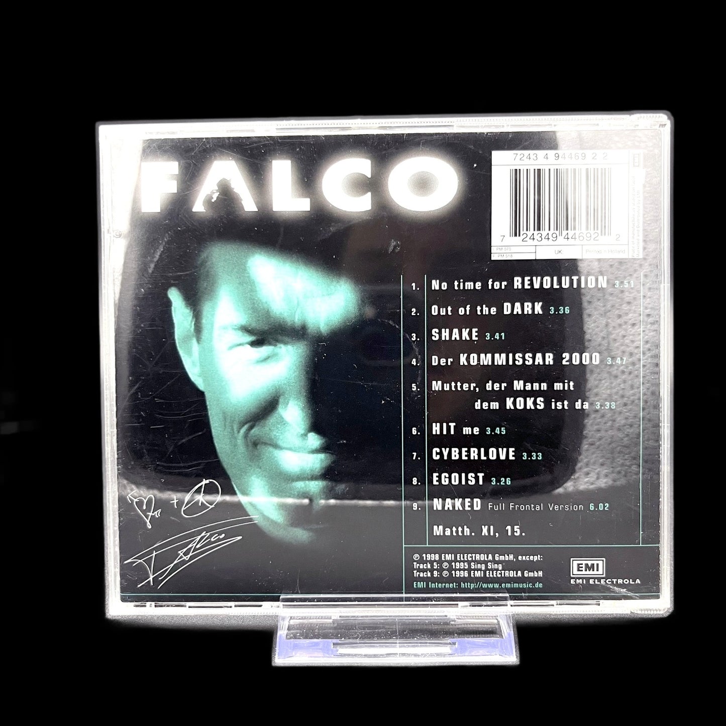 Falco - Out of the Dark (Into the Light) - CD - Pop - Album - Gebraucht