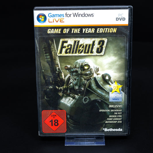 Fallout 3 - Game of the Year Edition - PC DVD-ROM - Zustand Sehr Gut