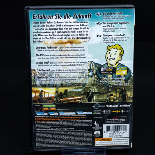 Fallout 3 - Game of the Year Edition - PC DVD-ROM - Zustand Sehr Gut