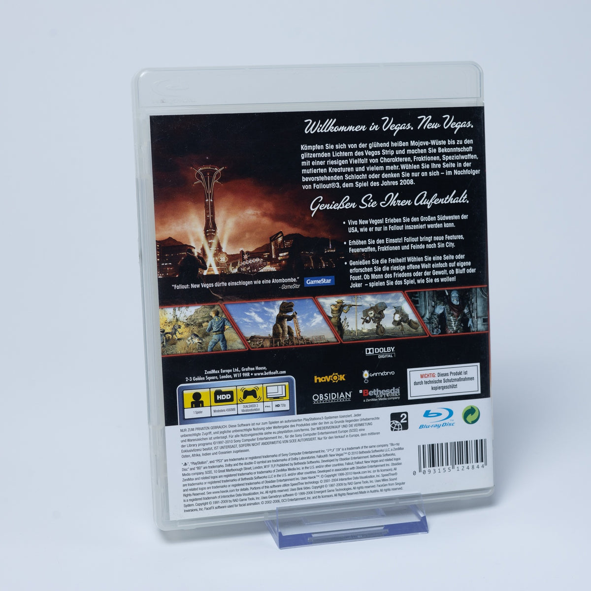 Fallout New Vegas - Playstation 3 PS3 - mit Anleitung - deutsch - Gebraucht