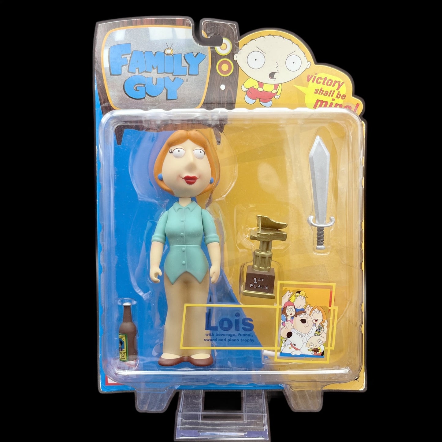 Family Guy Lois Griffin - Action-Figur - Mezco - 15 cm - mit Zubehör - OVP - Neu