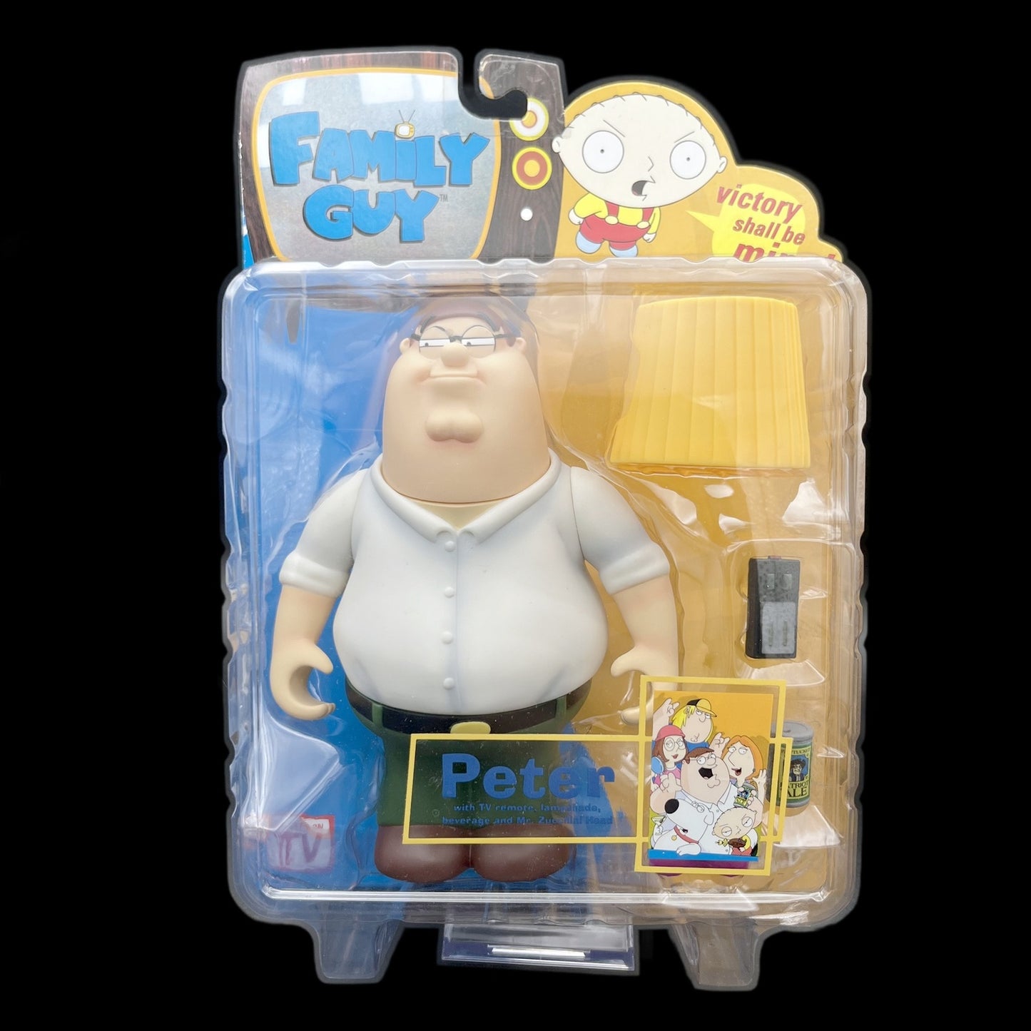 Family Guy Peter Griffin - Action-Figur - Mezco - 15 cm - mit Zubehör - Neu