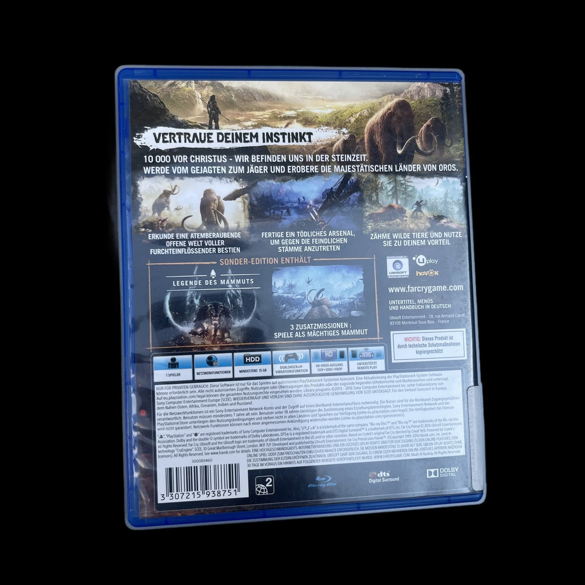 Far Cry Primal - Playstation 4 PS4 - CiB - PAL - deutsch - Gebraucht