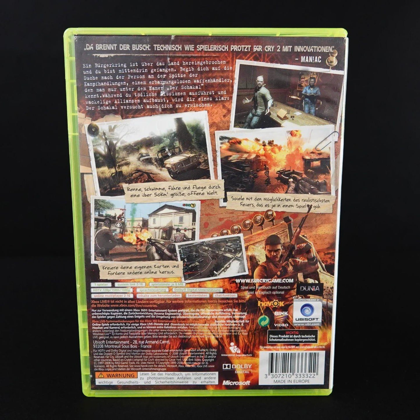 farcry-2-xbox-360-cib-mit-anleitung-pal-deutsch-gebraucht-4 - Utopia Collectibles