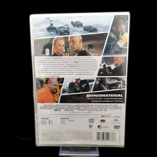 Fast & Furious 8 - Bonusmaterial - FSK 16 - Action - DVD - Film - Sehr gut