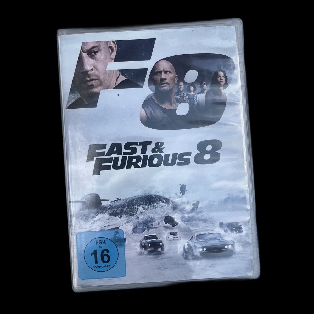 Fast & Furious 8 - Vin Diesel & Dwayne Johnson - Action - 2017 - DVD - Gebraucht