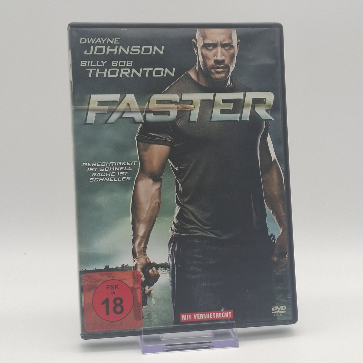 Faster - Dwayne Johnson, Billy Bob Thornton - 2010 - DVD - Film - Zustand Gut