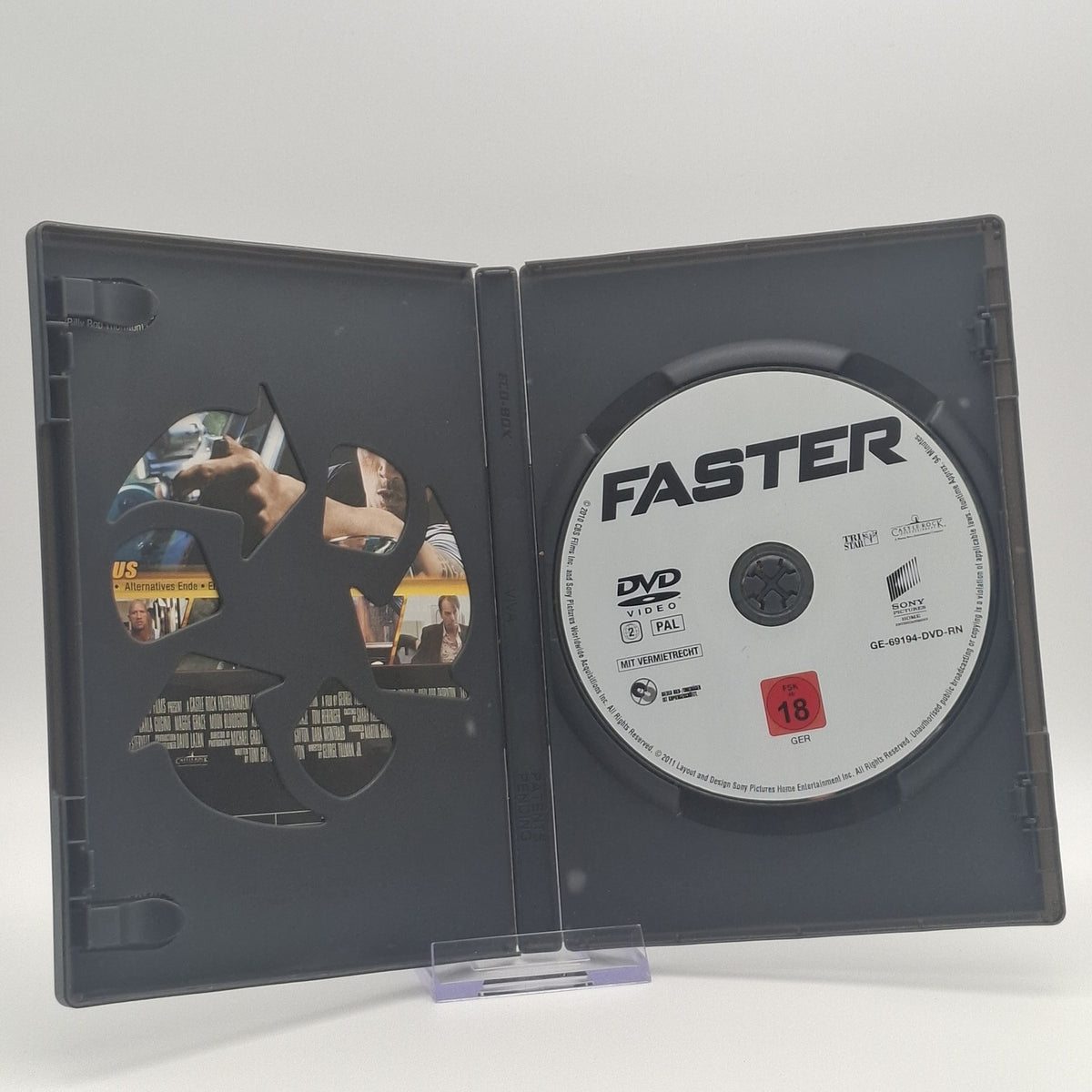 Faster - Dwayne Johnson, Billy Bob Thornton - 2010 - DVD - Film - Zustand Gut