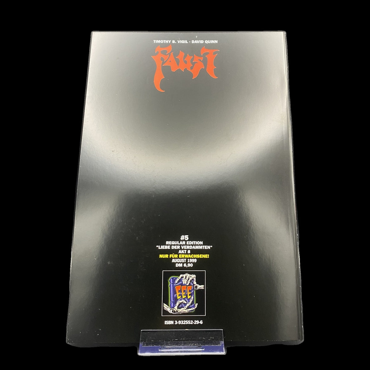 Faust - #5 - 08/1999 - Timothy B. Vigil, David Quinn - Deutsch - Sehr gut