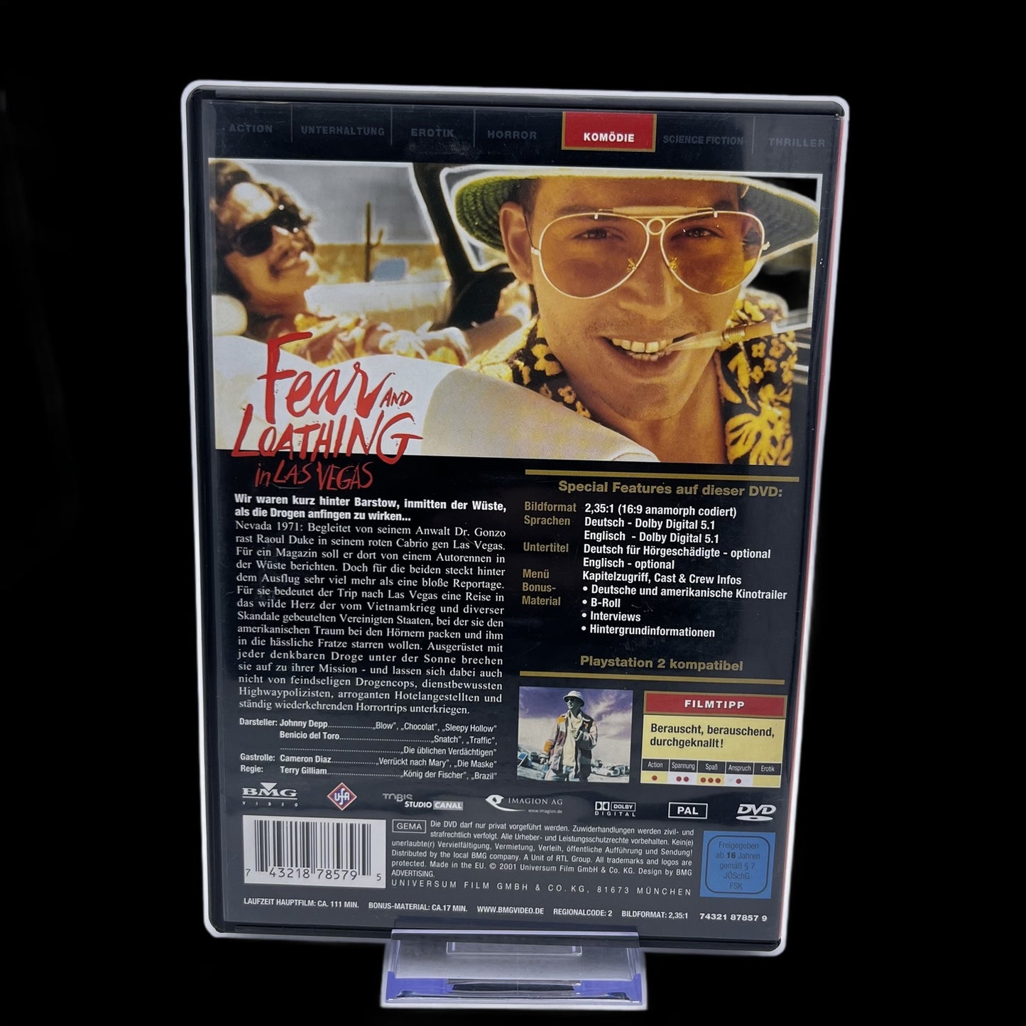 Fear and Loathing in Las Vegas - Widescreen Edition - DVD - Gebraucht