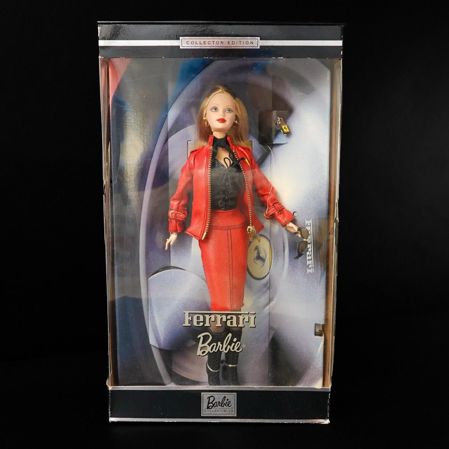 ferrari-barbie-mattel-puppe-modell-28534-collecter-edition-2000-ovp-1 - Utopia Collectibles