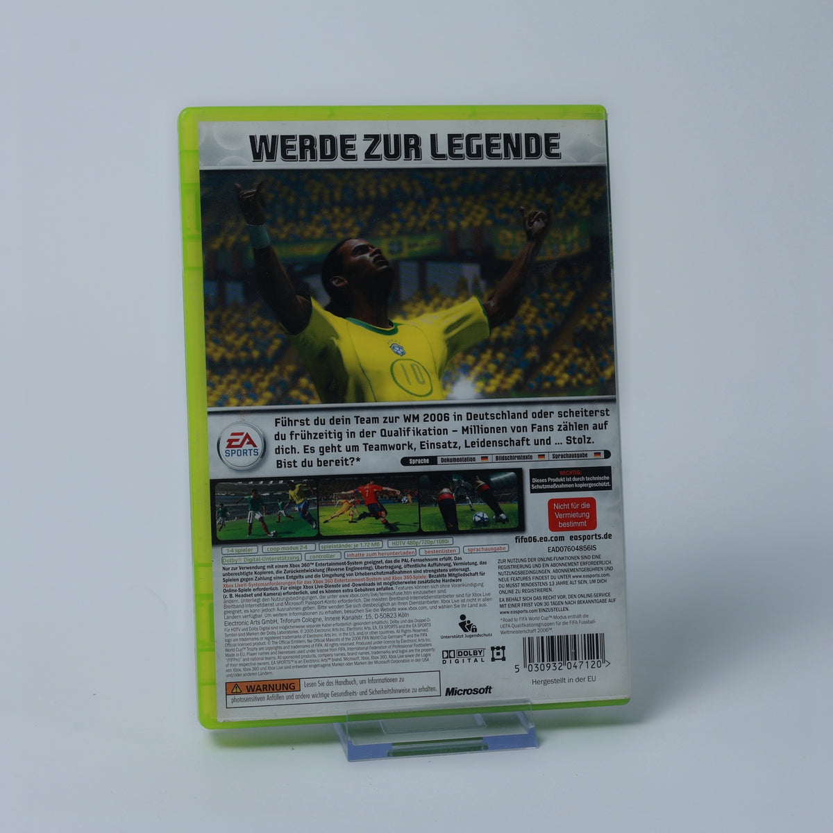 FIFA 06 - Road to FIFA World Cup - Xbox 360 Spiel - CiB - PAL - Zustand Sehr Gut