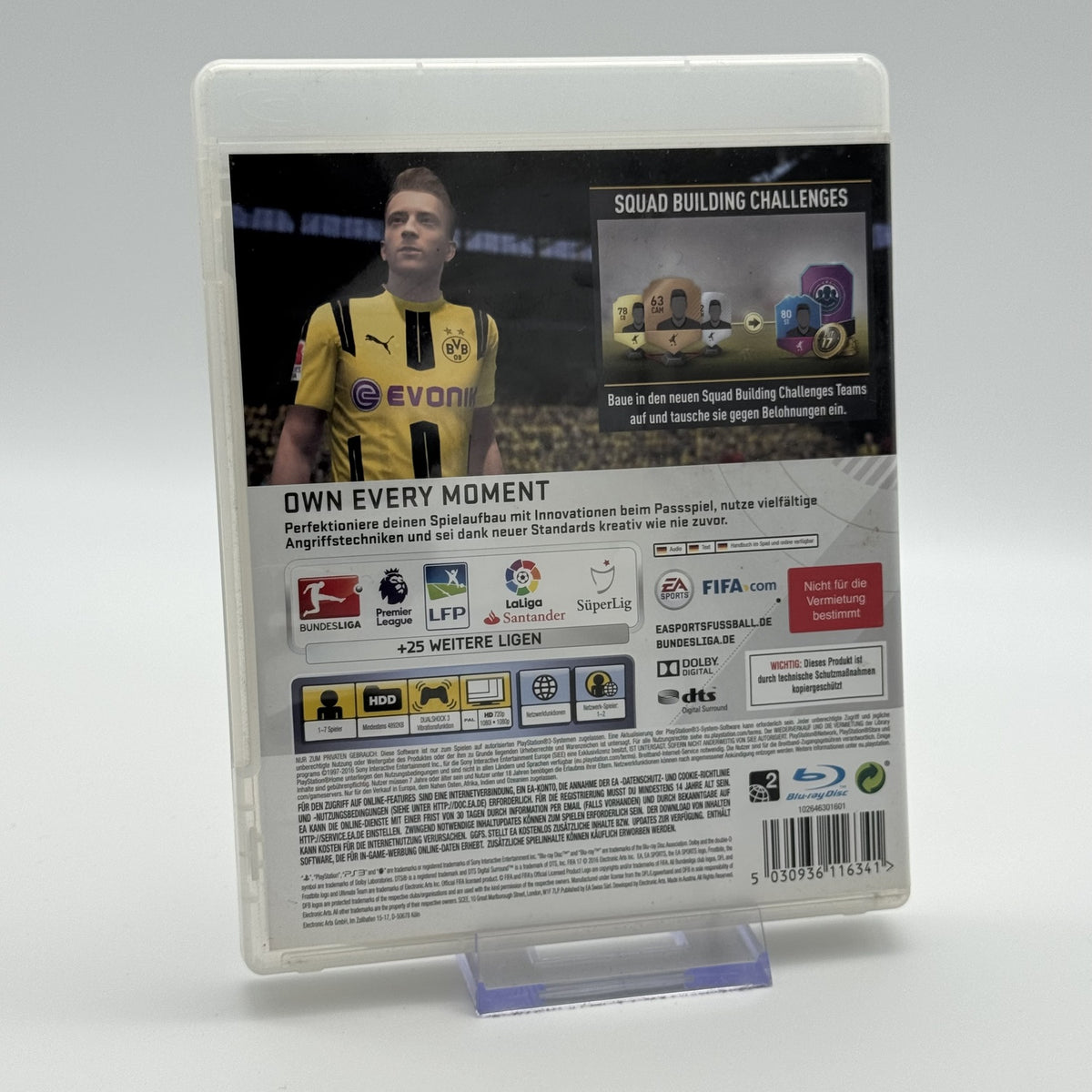FIFA 17 - Playstation 3 PS3 Spiel - CiB - PAL - Deutsch - Zustand Sehr Gut