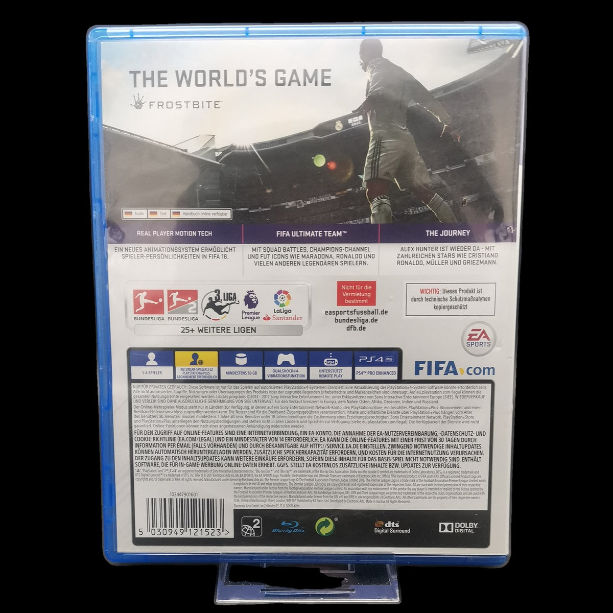 FIFA 18 - Playstation 4 PS4 - CiB - PAL - deutsch - Sport - Gebraucht