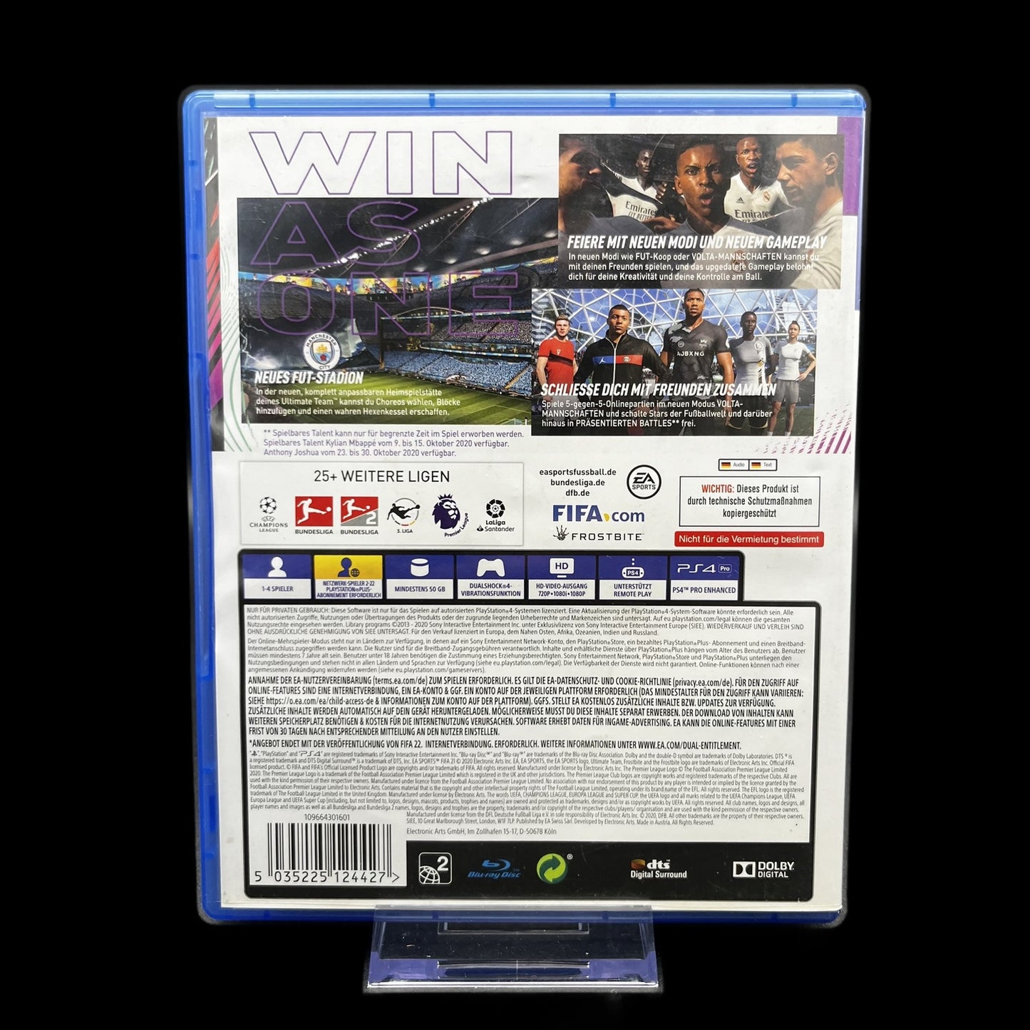 FIFA 21 - Playstation 4 - Complete in Box - PAL - deutsch - Top Zustand
